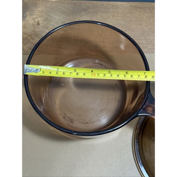 Vision Corning Ware 1.5L Saucepan Pot USA with Pyrex Lid V1.5C Used See Pics - Picture 8 of 9